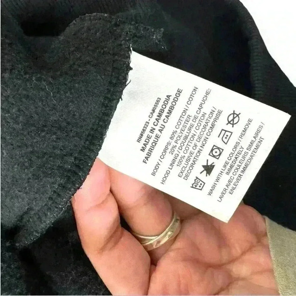 Nike Sportswear Phoenix Black Hoodie Single Swoosh Central Embroidered Women’s S - Picture 7 of 8